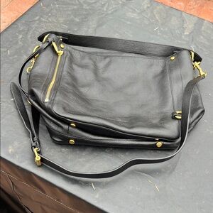 Rebecca Minkoff Black Leather Shoulder Bag